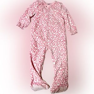 Juicy Couture Toddler fleece pajama sleeper